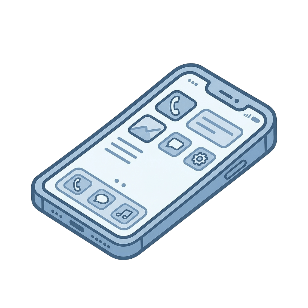 スマートフォンのアイコン