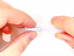 先端キャップを外すの画像1