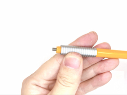 （補足）チャックはノック状態で輪を下ろすと開くの画像1