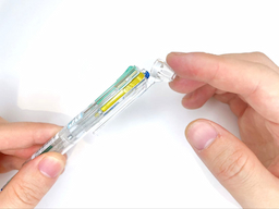 透明キャップを装着するの画像1