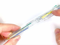 動作チェック①ノックしたら各インク芯がペン先から出ることの画像2