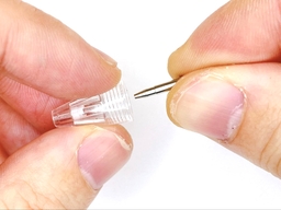 口金に内部にガイドパイプを装着するの画像1