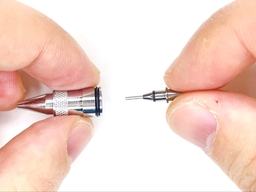 口金内部にガイドパイプを装着するの画像1