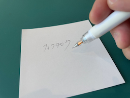 動作チェック②文字が書けることの画像1