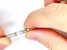 芯タンク結合部を外すの画像2