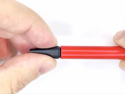 ケース先端にキャップを装着するの画像2