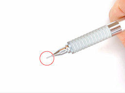 動作チェック①ノックしたらシャー芯が出ることの画像1