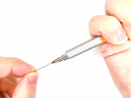 【作業準備】シャー芯を抜くの画像2