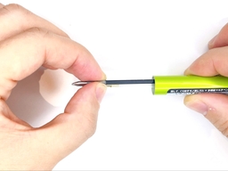 黒インク芯を引き抜くの画像2