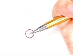 動作チェック①シャー芯が出ることの画像1