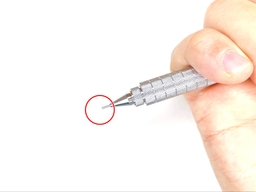 動作チェック①ノックしたらシャー芯が出ることの画像1