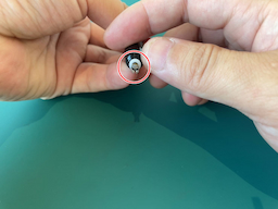 補足：チャンクはノック状態で輪を下ろすと開くの画像3