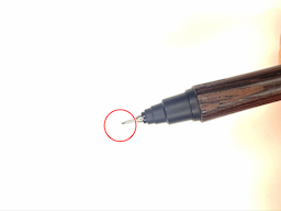 動作チェック①ノックしたらシャー芯が出ることの画像2