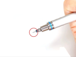 動作チェック①ノックしたら芯が出ることの画像2