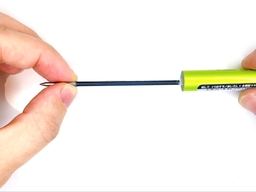 黒インク芯を引き抜くの画像3