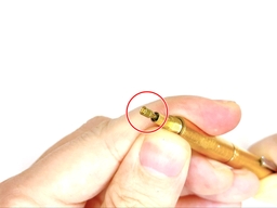 （補足）ノック状態でチャック輪を下ろすと開くの画像3