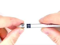 シャー芯硬度表示枠を外すの画像3