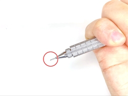 動作チェック①ノックしたらシャー芯が出ることの画像2