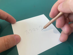 動作チェック②：文字が書けることの画像1