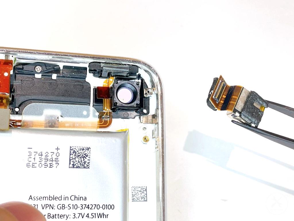 iPhone3GSの背面カメラ交換方法