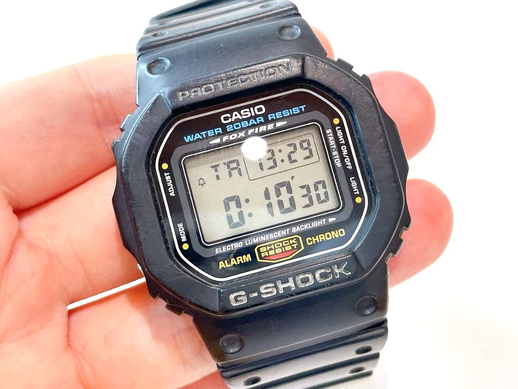 GショックDW5600Eのタイマーの使い方