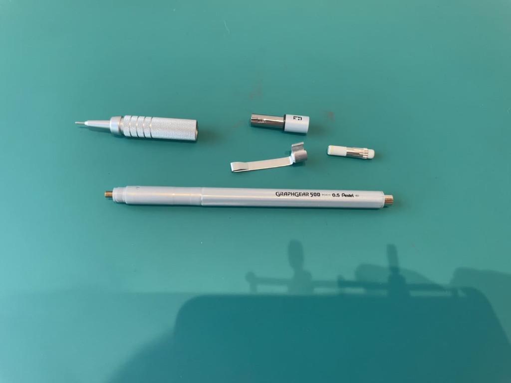 グラフギア500の組立手順