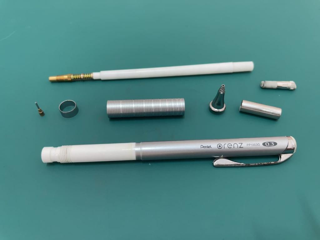 オレンズメタルグリップの分解方法