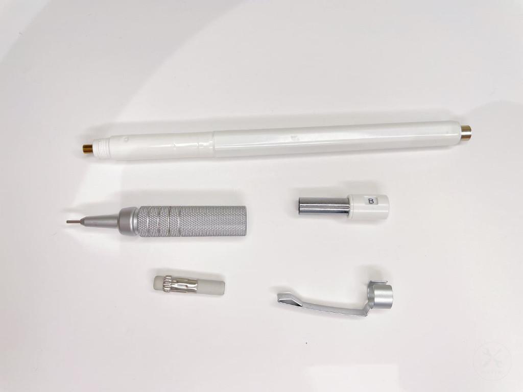 無印の低重心シャープペンの分解方法