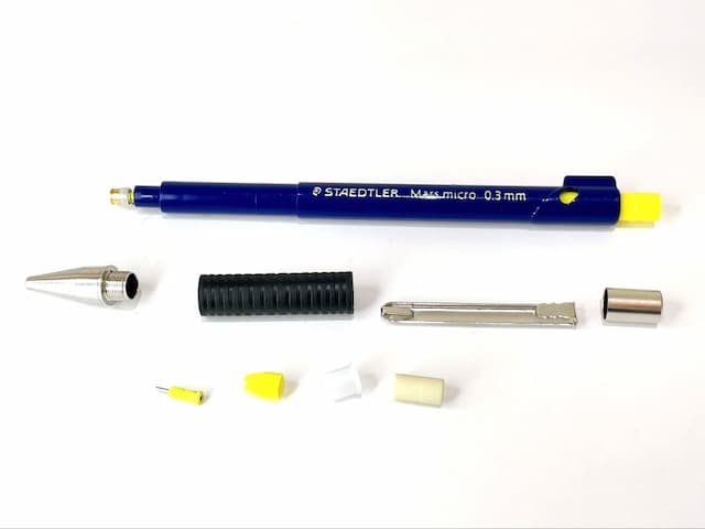 ステッドラーMars microの分解方法