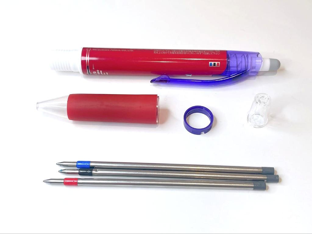 ユニボールR:E3の分解方法