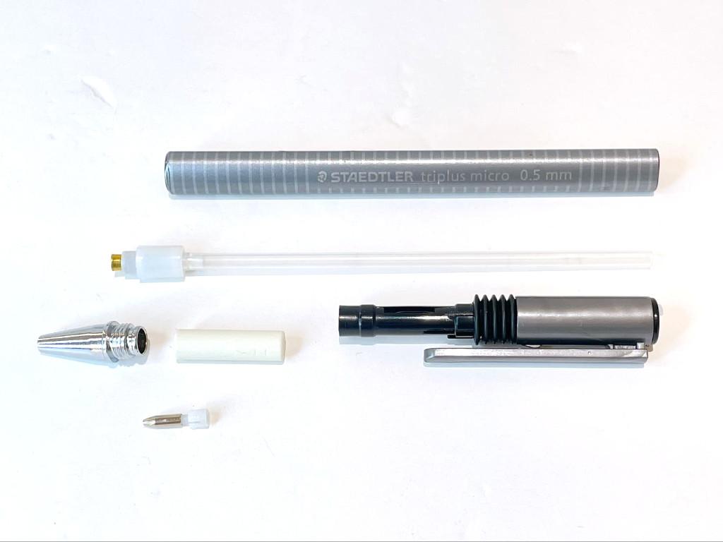 ステッドラーtriplus microの組立方法