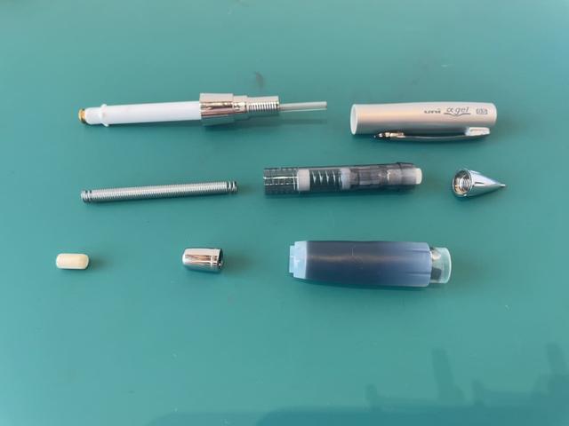 ユニアルファゲル(シャカシャカ搭載)の分解方法