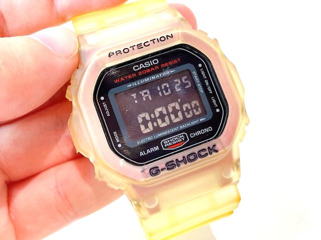 GショックDW5600HRのタイマーの使い方
