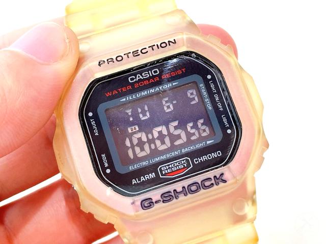 GショックDW5600HRの時刻・日付合わせ