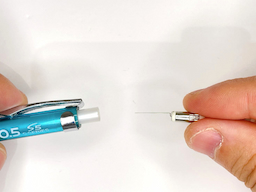 消しゴムを装着するの画像1