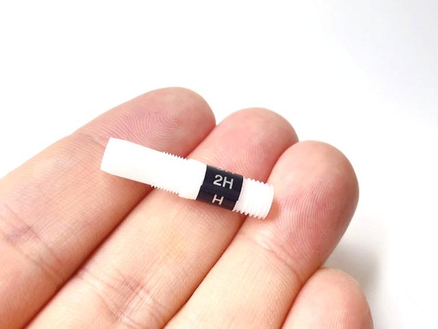 芯の濃さ表示筒の写真