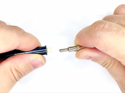 芯タンク結合部を外すの画像3