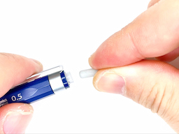 消しゴムを装着するの画像1