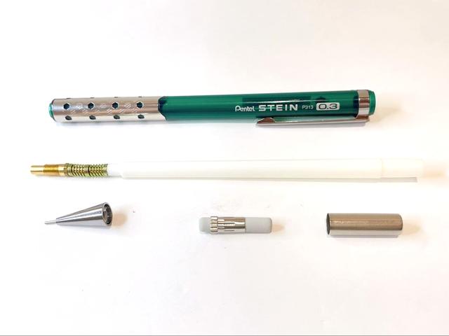 STEIN(シュタイン)P313シャープペンの組立方法
