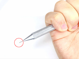 動作チェック①ノックしたらシャー芯が出ることの画像2