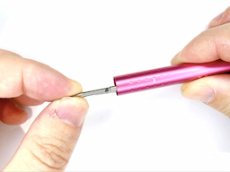 インク芯(黒)を引き抜くの画像2