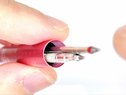 インク芯(赤)を装着するの画像2