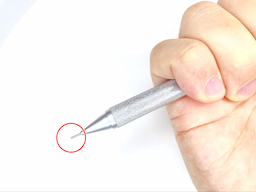 動作チェック①ノックしたらシャー芯が出ることの画像1