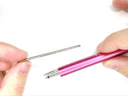 インク芯(赤)を引き抜くの画像4