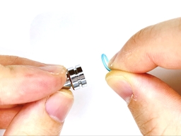 先端キャップのゴム輪を外すの画像3